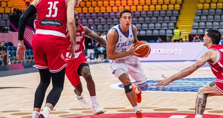 Italija - Gruzija (FOTO: FIBA)/Foto: 