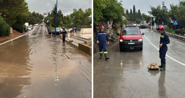 Padavine prouzrokovale velike probleme u Neumu/Pvb Neum