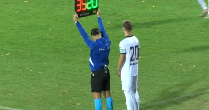 Leon Bošnjak ulazak u igru/Foto: 