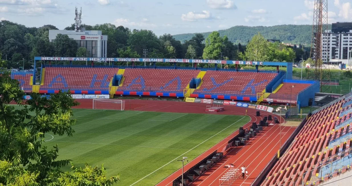 Gradski stadion u BanjaluciGradski stadion Banja LukaStadion FK Borac/Foto: 