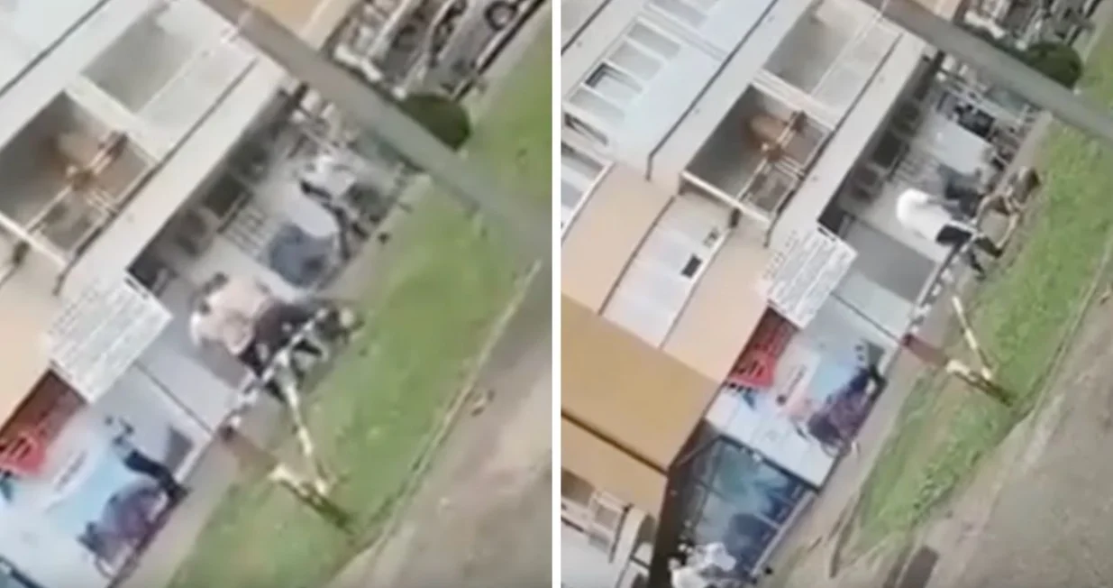 Snimak brutalnog sukoba/Screenshot