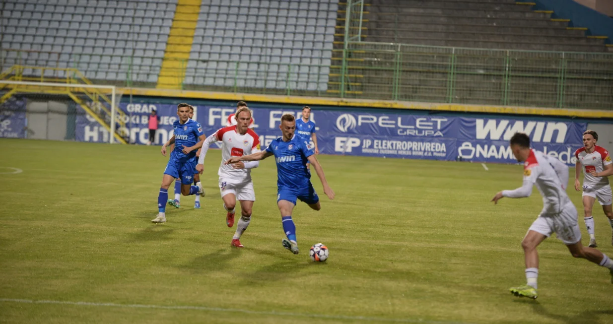 NK &Scaron;iroki Brijeg - FK Borac (FOTO: Sport1.ba)/Foto: 