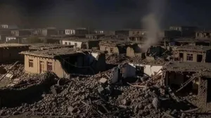 Afganistan zemljotres/Screenshot