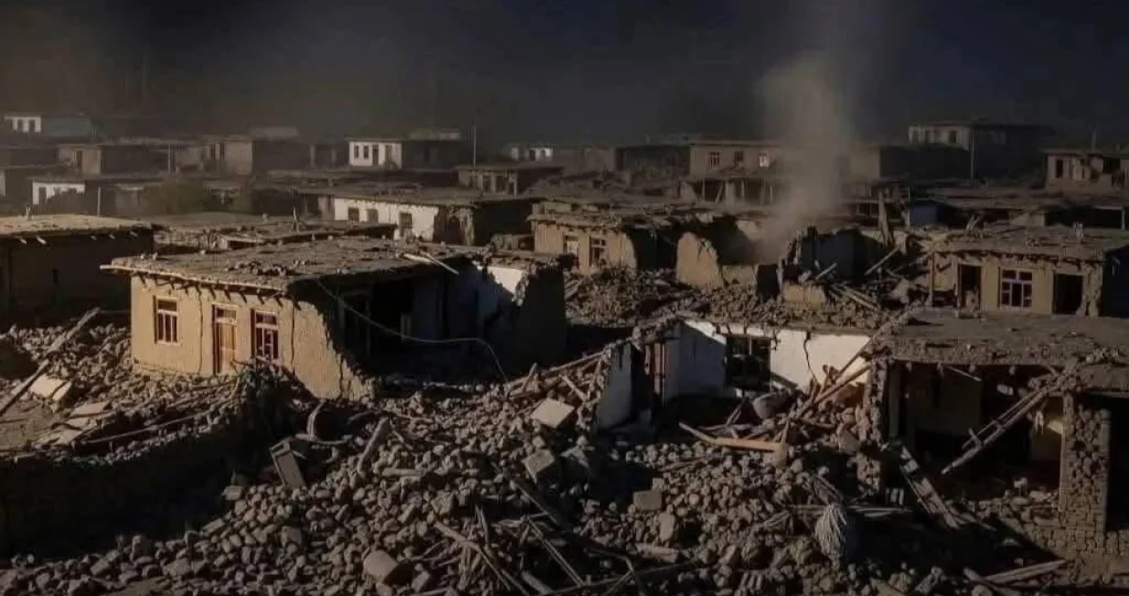 Afganistan zemljotres/Screenshot