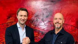 Simon Rolfes i Erik ten Hag (FOTO: Bayer Leverkusen)/Foto: 