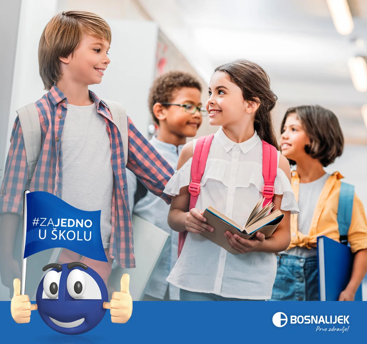 Bosnalijek, polazak u školu, prvačići/Bosnalijek