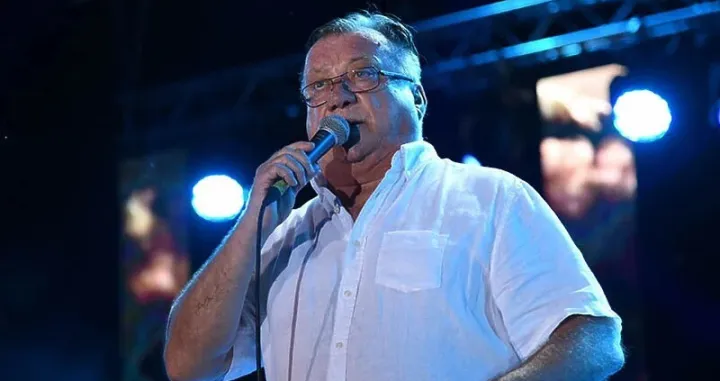 Halid Bešlić na tvrđavi Kastel/