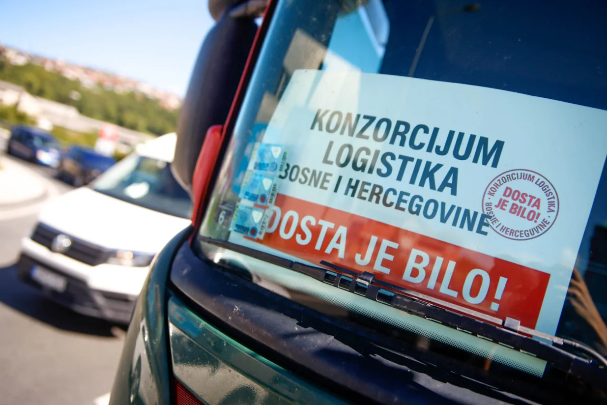 Protest prijevoznika 1. septembra 2025/Damir Deljo