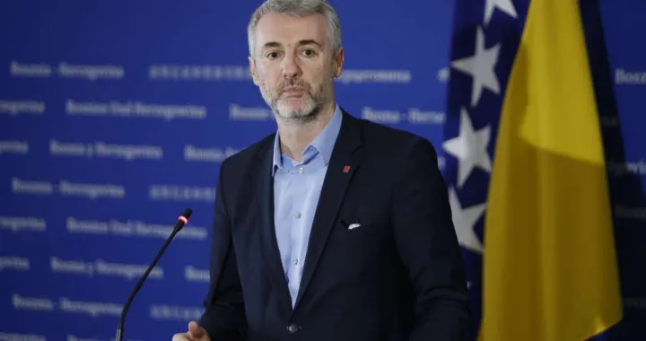 Edin Forto, predsjednik Naše Stranke i ministar prometa i komunikacija BiH/Fena