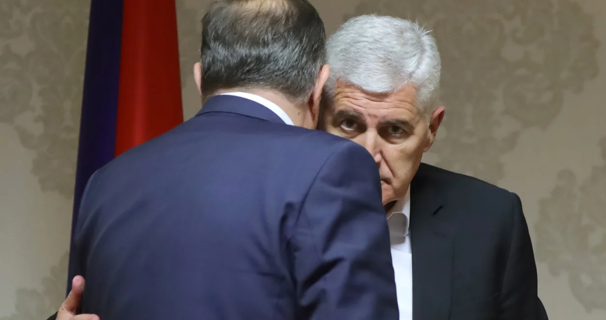 Milorad Dodik i Dragan Ćović/Senad Gubelić