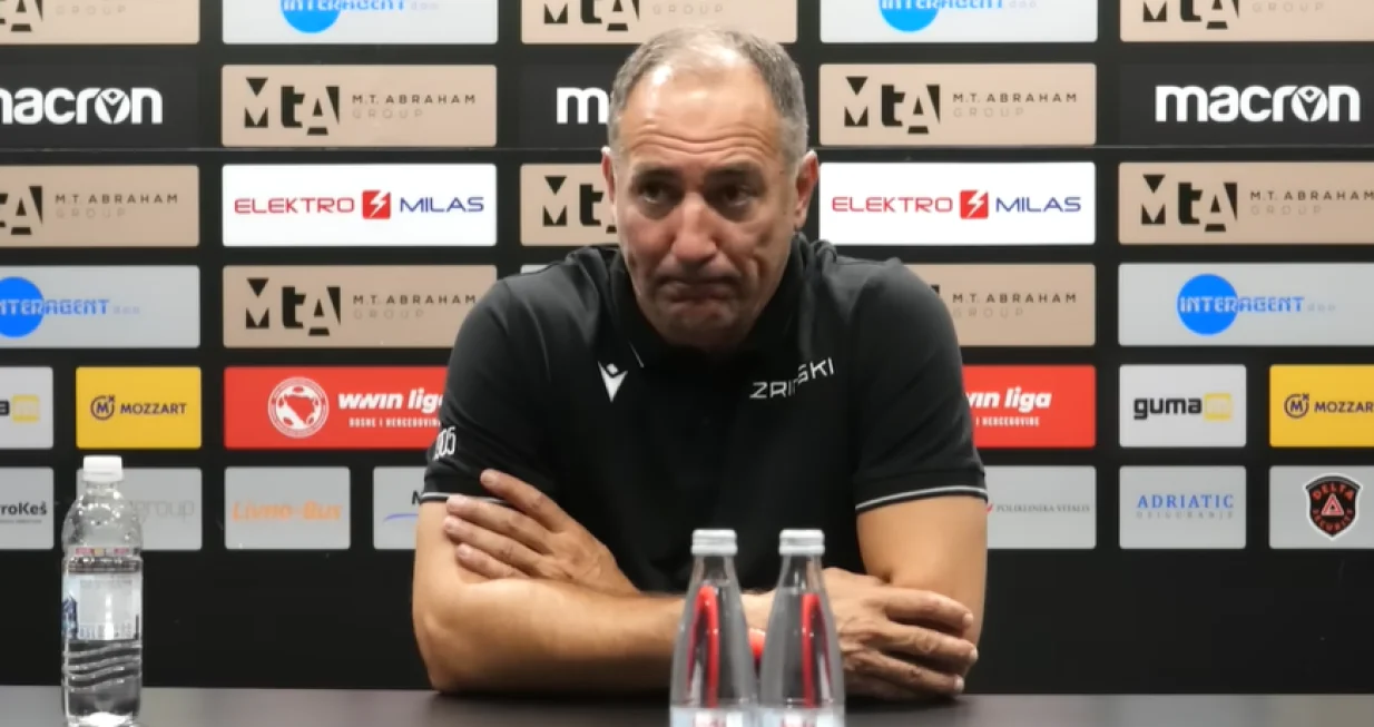 Igor Štimac (FOTO: Screenshot/HŠK Zrinjski)/Foto: 