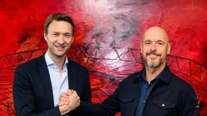 Simon Rolfes i Erik ten Hag (FOTO: Bayer Leverkusen)/Foto: 