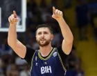 Basketball - FIBA EuroBasket 2025 - Group Phase - Greece v Bosnia and Herzegovina - Spyros Kyprianou Athletic Center, Limassol, Cyprus - September 2, 2025 Bosnia and Herzegovina's Jusuf Nurkic reacts REUTERS/Yiannis Kourtoglou/Foto: Yiannis Kourtoglou