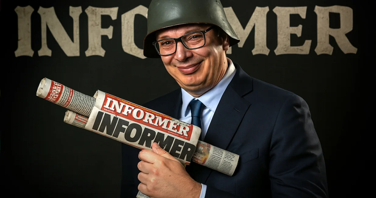 Gojko Berić, Kolumna/Benjamin Krnić