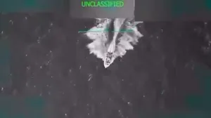 Napad vojske SAD-a na brod iz Venecuele/Screenshot