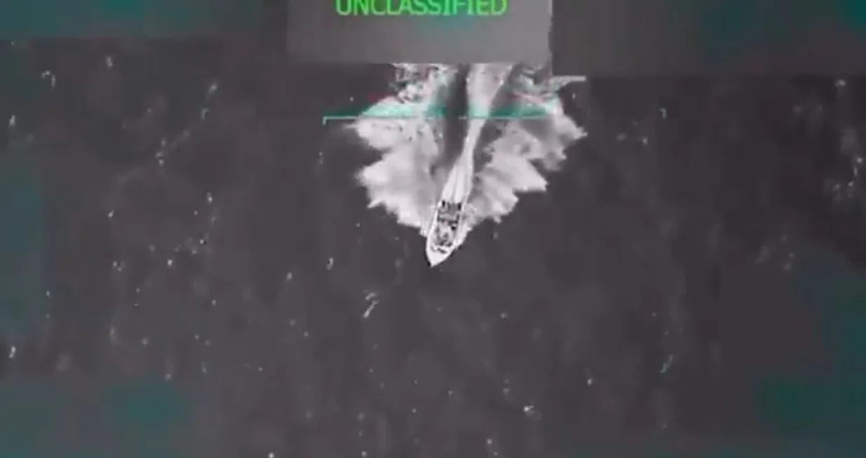 Napad vojske SAD-a na brod iz Venecuele/Screenshot