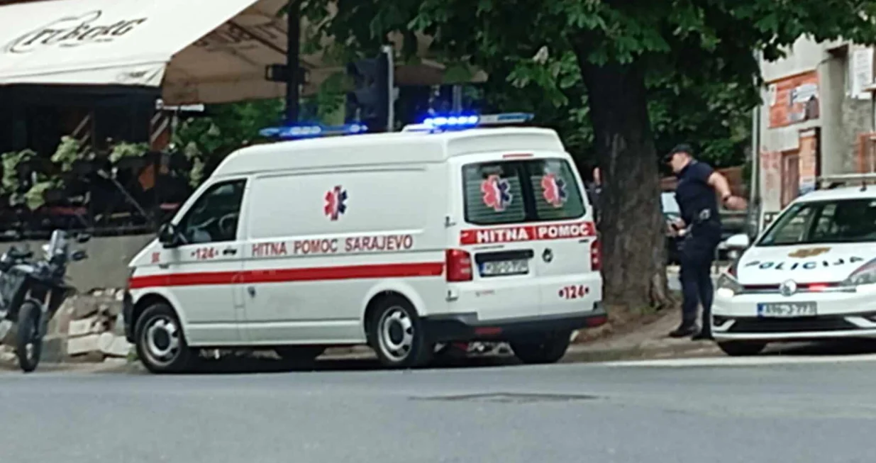 Saobraćajna nesreća, Sarajevo, policija, MUP KS, uviđaj, intervencija, Hitna pomoć/Andrej Bjeloš