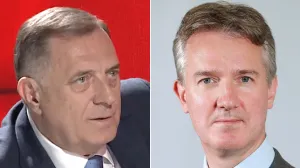 milorad dodik i Julian Reilly/Oslobođenje