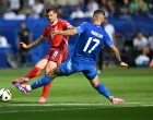 BERLIN, GERMANY - JUNE 29: Gianluca Mancini (17) of Italy in action against Remo Freuler (8) of Switzerland during the UEFA Euro 2024 round of 16 football match between Switzerland and Italy at the Olympiastadion Berlin in Berlin on June 29, 2024. (Halil Sağırkaya - Anadolu Agency)/Foto: 