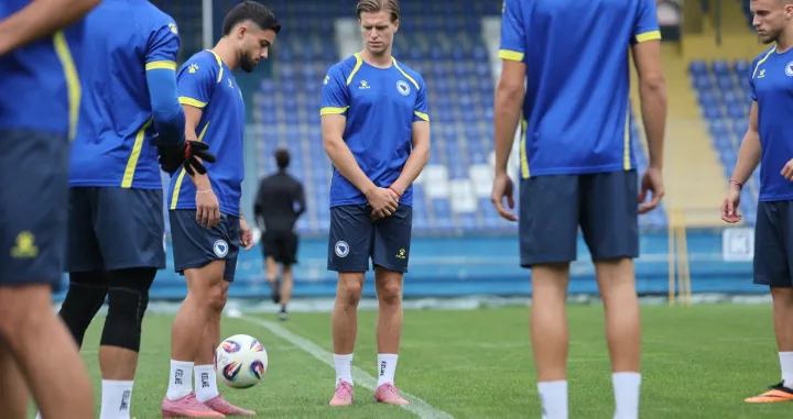 Trening fudbalske reprezentacije BiH/Foto: 