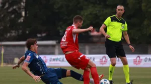 Frano Jelić sudio meč Sloga - Željezničar/Foto: 