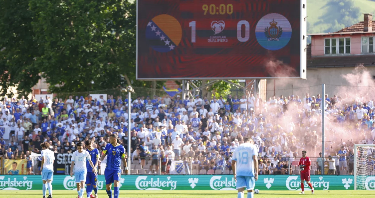 BiH - San Marino (FOTO: Damir Deljo/Oslobođenje)/Foto: Damir Deljo