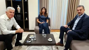 Dragan Čović i Elmedin Konaković, sastanak u Mostaru/X.com