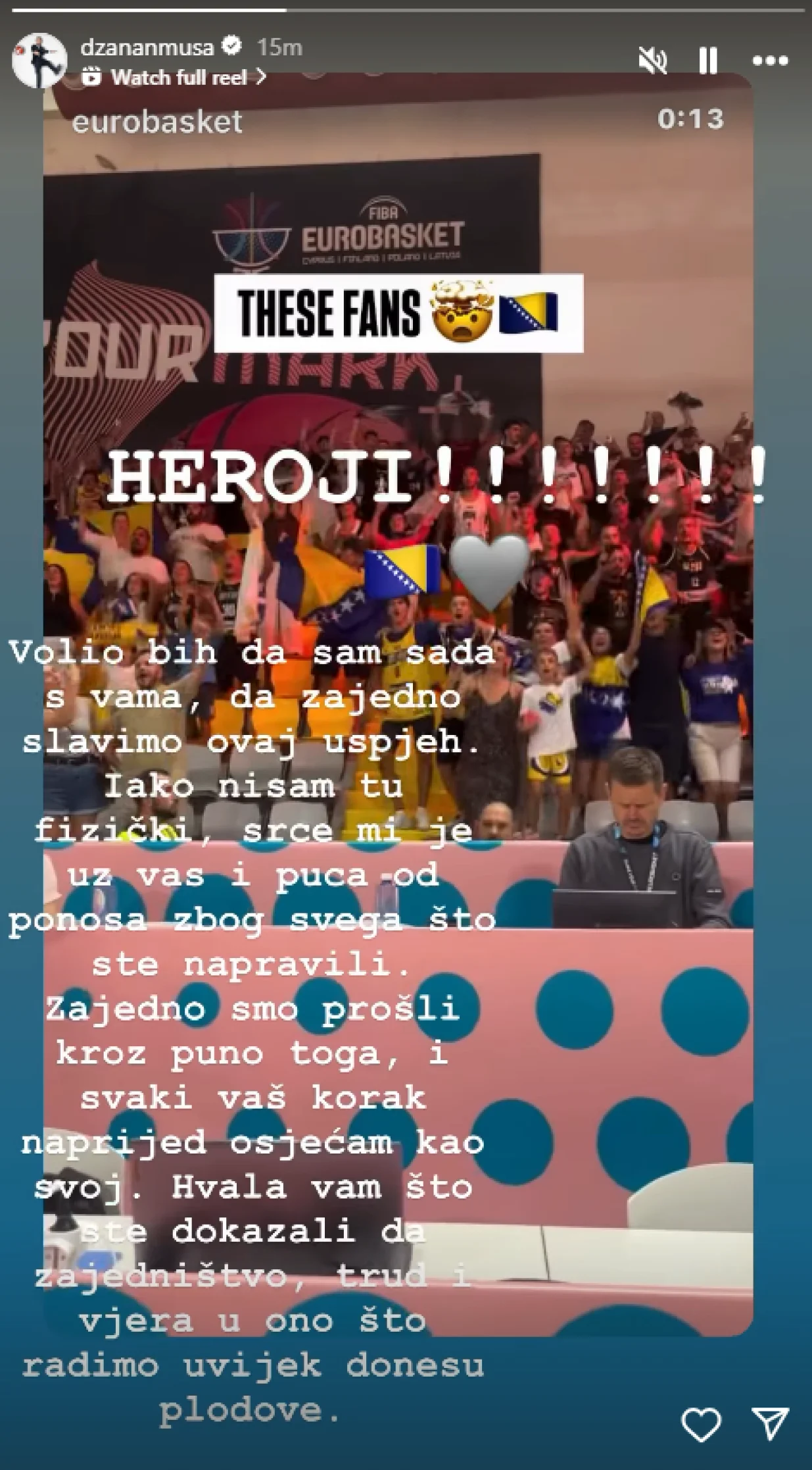 FOTO: Džanan Musa - Instagram/Foto: 