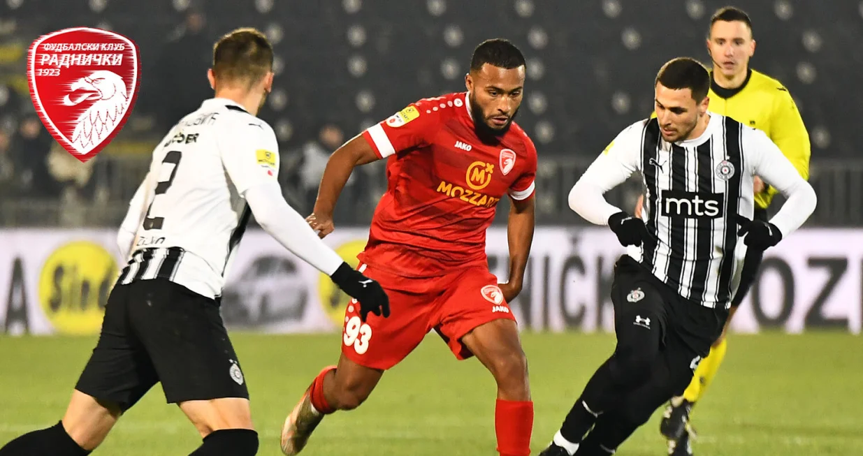 FK Radnički - FK Partizan/Foto: 
