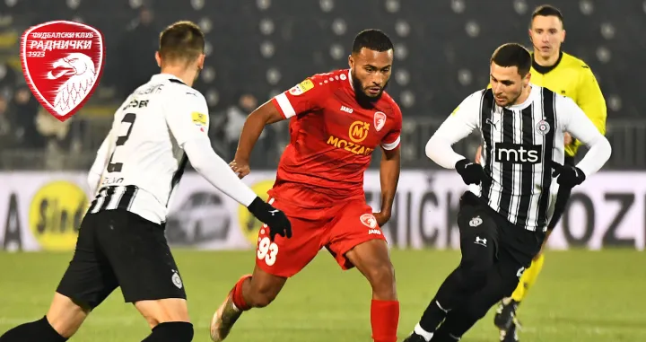 FK Radnički - FK Partizan/Foto: 