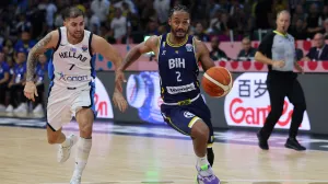 Detalj s utakmice Grčka - BiH/Foto: 