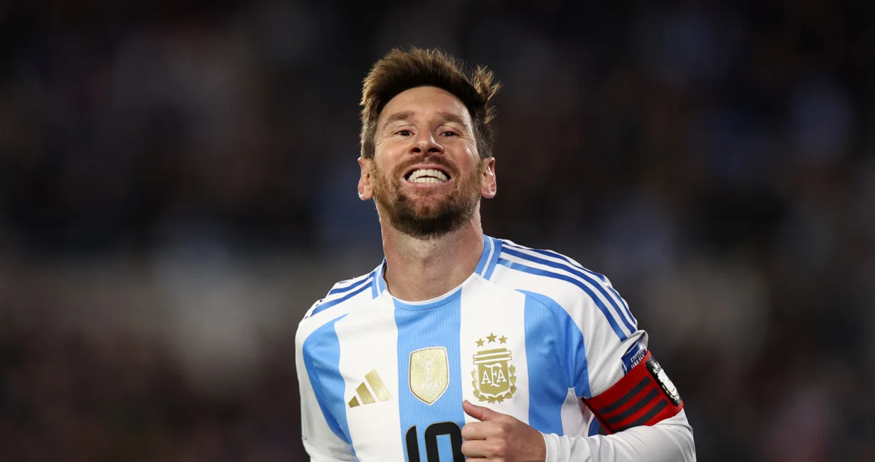 Soccer Football - World Cup - CONMEBOL Qualifiers - Argentina v Venezuela - Estadio Monumental, Buenos Aires, Argentina - September 4, 2025 Argentina's Lionel Messi REUTERS/Agustin Marcarian/Foto: Agustin Marcarian