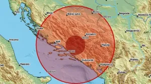 Zemljotres u BiH, Mostar/Emsc