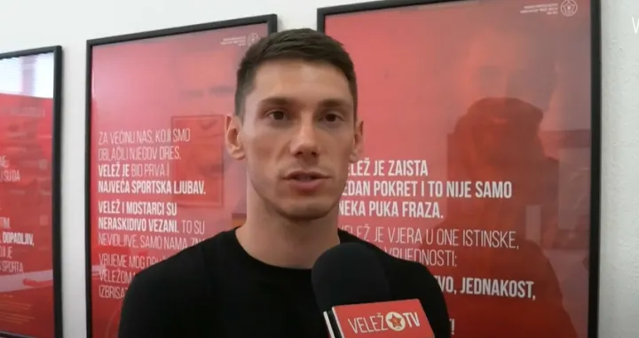 Mićo Kuzmanović (FOTO: Screenshot/FK Velež)/Foto: 