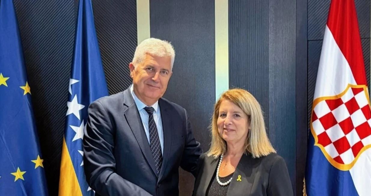 Dragan Čović i ambasadorica Izraela Galit Peleg/