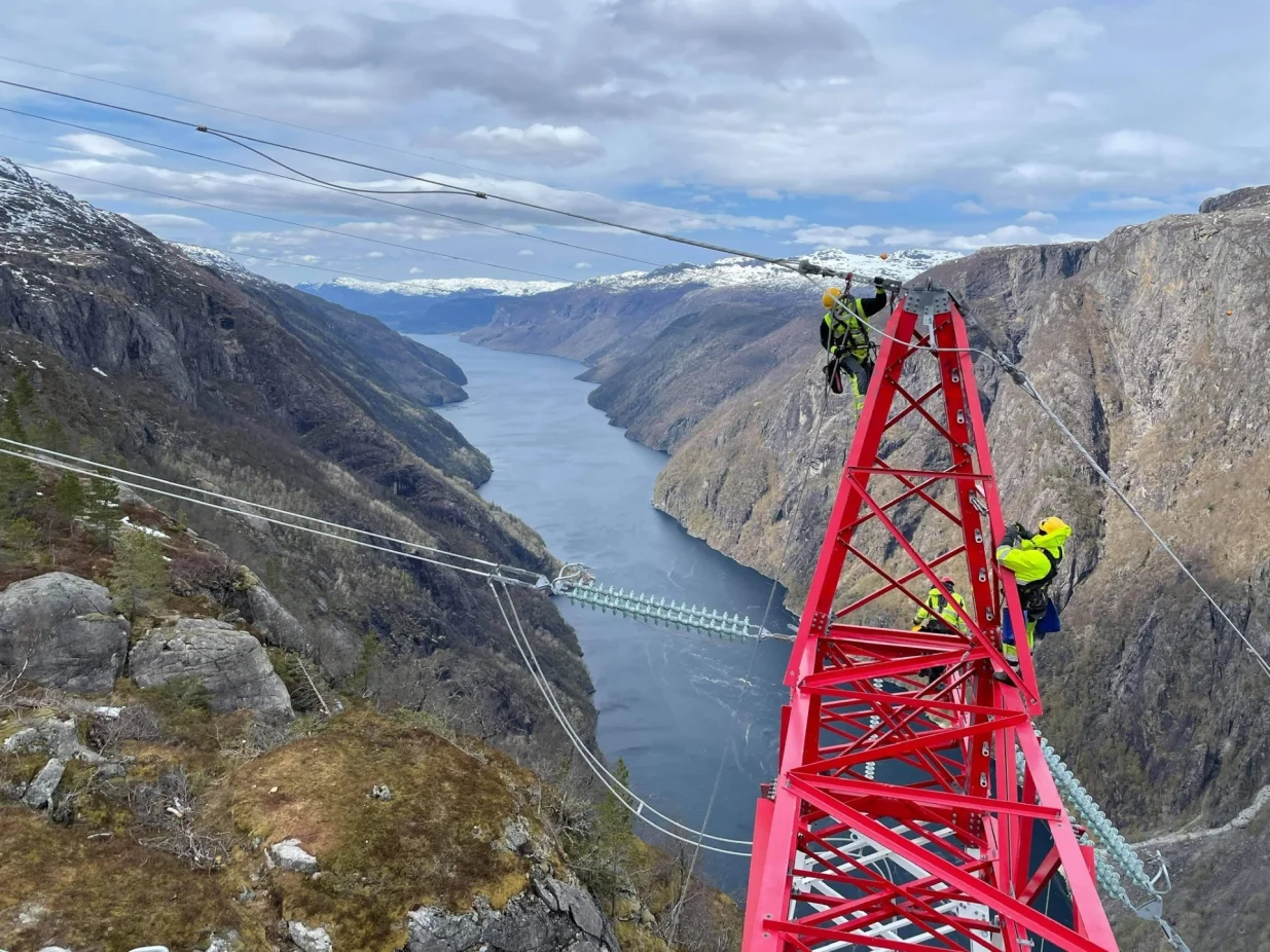 Jedan od KONČAREVIH strateških projekata u Norveškoj_420 kV dalekovod Sauda - Lyse/