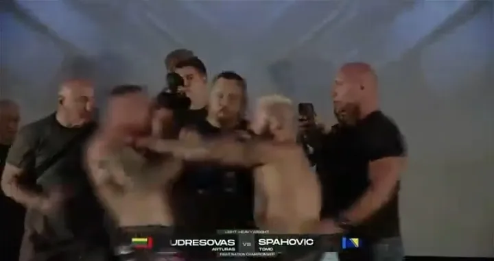 Arturas Kudrešovas - Tomislav Spahović/Foto: 