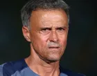 Soccer Football - UEFA Super Cup - Paris St Germain Training - Bluenergy Stadium, Udine, Italy - August 12, 2025 Paris St Germain coach Luis Enrique during training REUTERS/Guglielmo Mangiapane/Foto: Guglielmo Mangiapane