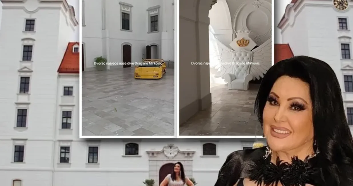 Dragana Mirković, dvorac, Beč/Telegraf.rs