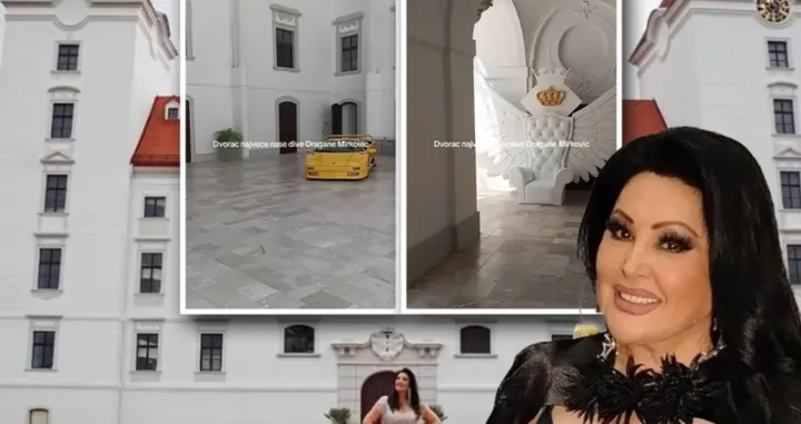 Dragana Mirković, dvorac, Beč/Telegraf.rs
