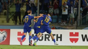 Detalj sa utakmice u San Marinu (FOTO: NFSBiH.ba)/Foto: 