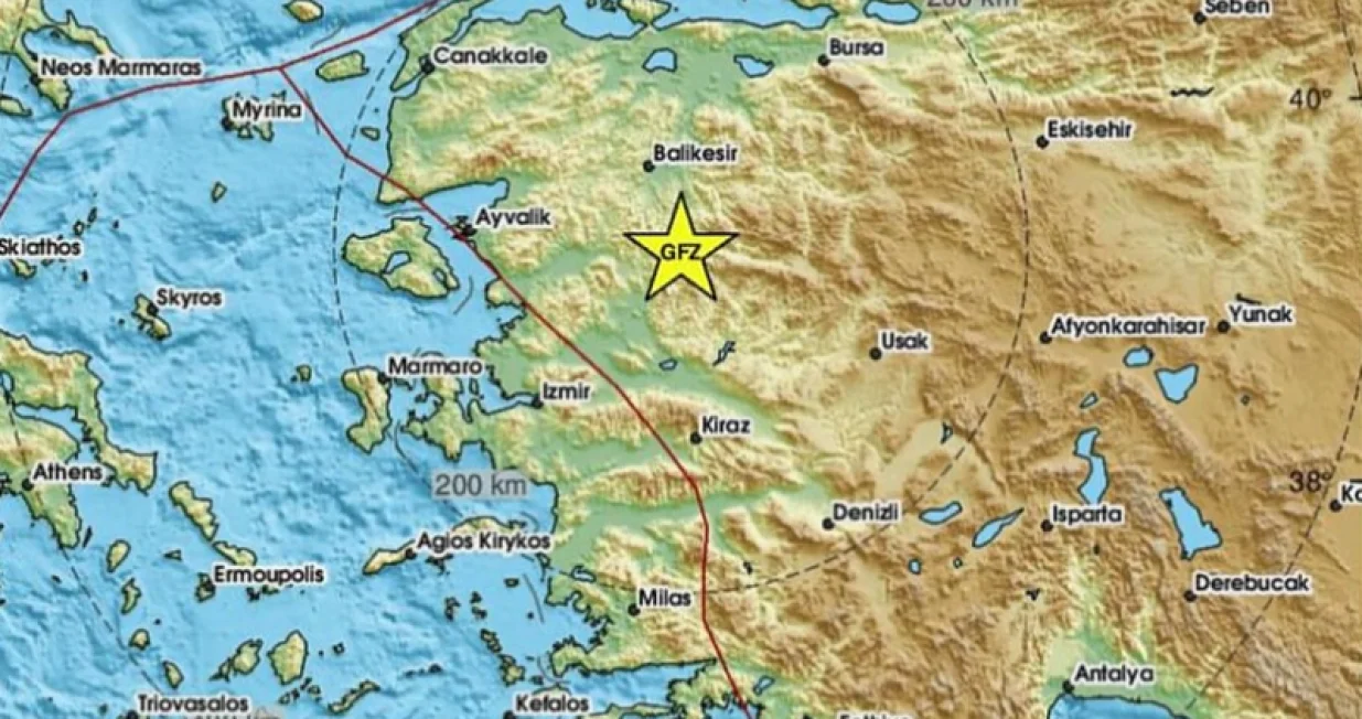 Zemljotres u Turskoj/Emsc