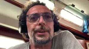 Boris Vitlačil, gaza, brod, palestina/Screenshot