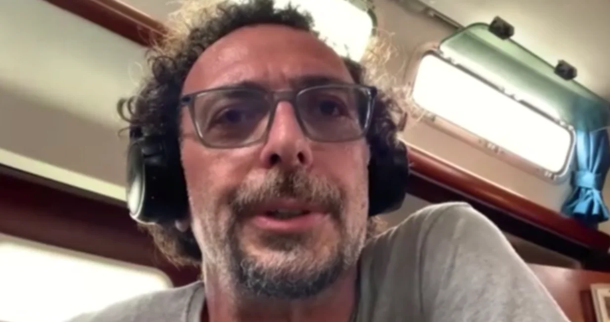 Boris Vitlačil, gaza, brod, palestina/Screenshot