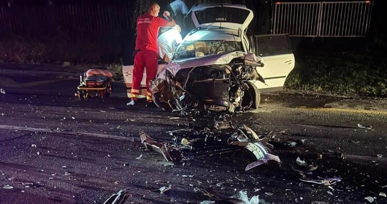 Uništena vozila na mjestu nesreće/Žepče.ba/