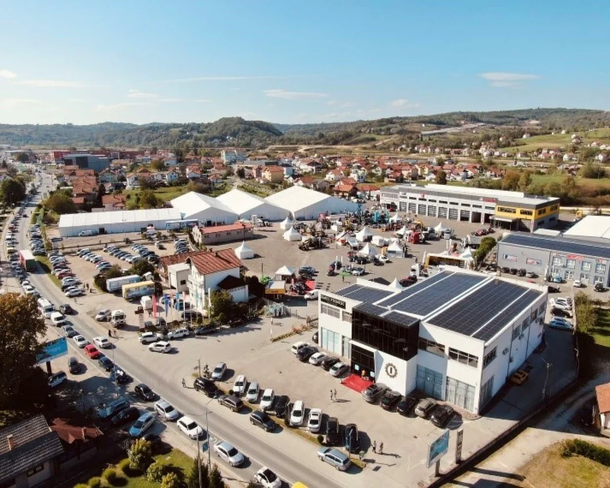 Tešanjski sajam panorama/