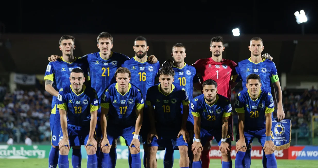 Detalj sa utakmice u San Marinu (FOTO: NFSBiH.ba)/Foto: 