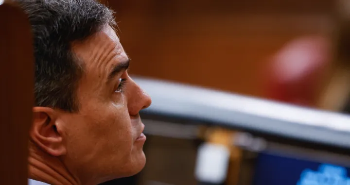 epa10375407 Spanish Prime Minister, Pedro Sanchez, attends a new Spanish Government's Question Time session at Congress of Deputies, in Madrid, Spain, 21 December 2022. The Lower Chamber has to debate and vote again on the bill to reform the embezzlement and sedition laws as the Constitutional Court has blocked the third part of the voted law, the renovation of judges of Constitutional Court whose mandate had already expired, so at least the two other laws are able to continue its passing process at the Upper Chamber. EPA/JUAN CARLOS HIDALGO/Juan Carlos Hidalgo