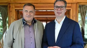 Dodik nakon susreta s Vučićem: "Živjela Srbija! Živjela Srpska!"/Screenshot