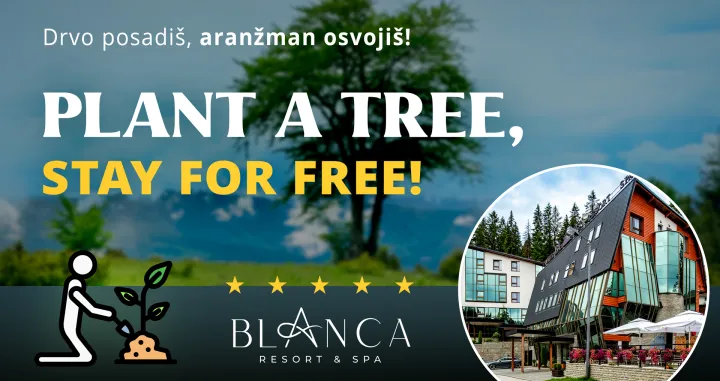 Plant a tree, stay for free/Hotel Blanca